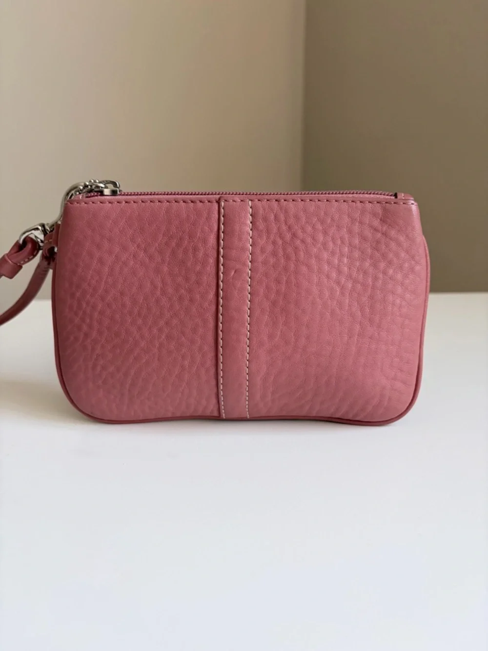 Coach pink wristlet